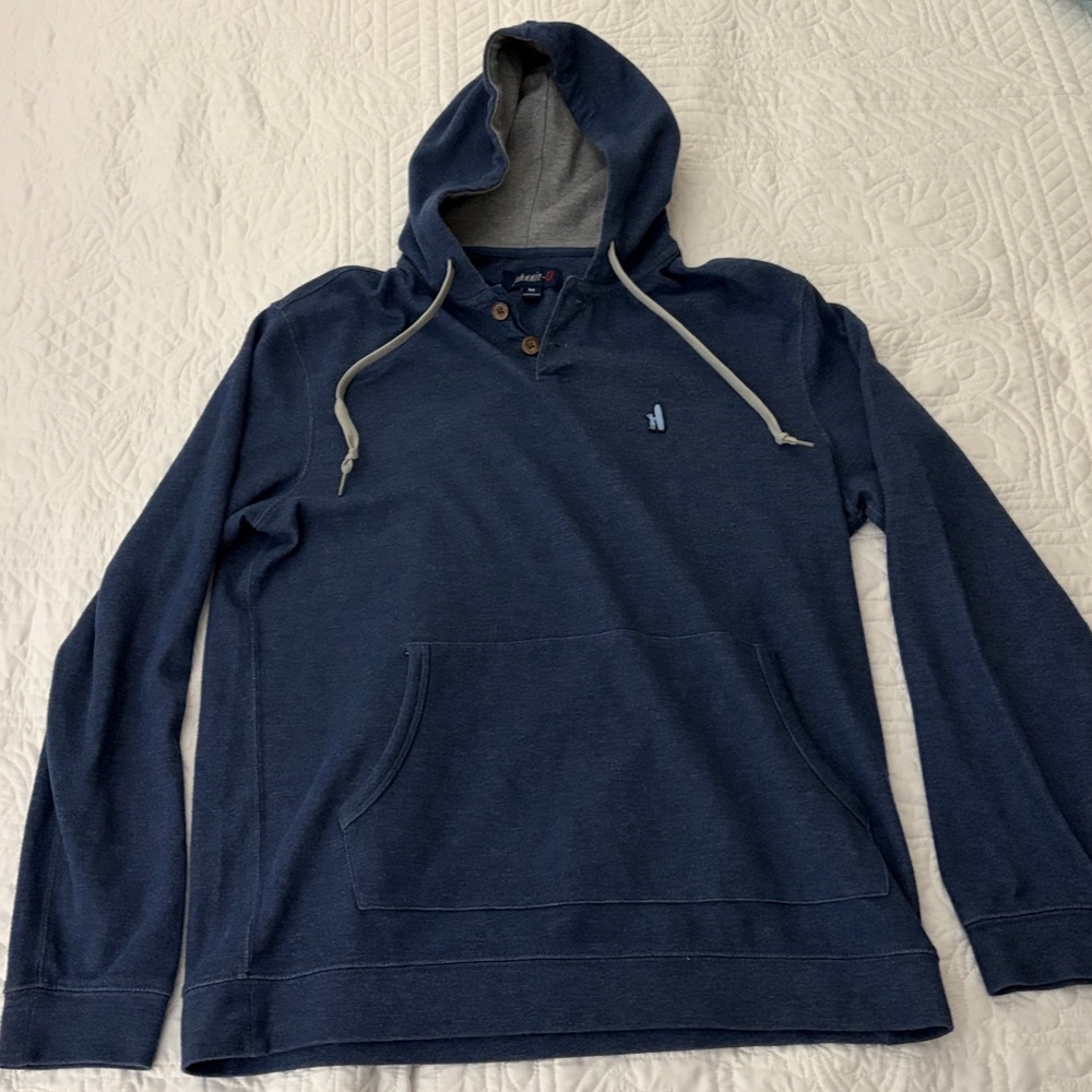 Johnnie O blue hoodie in size Medium